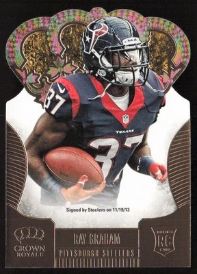 2013 Panini Crown Royale Ray Graham #180 Rookie Pittsburgh Panthers - Image 1 of 2