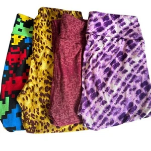 LuLaRoe Women’s ONE SIZE (2–10) Bundle of 4 Super Soft Stretchy Waistband - Picture 1 of 13