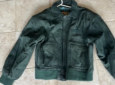 CHAQUETA DE CUERO STAR TREK GENERATIONS ORIGINAL REPARTO Y EQUIPO DE FILMACIÓN PROMOCIONAL Foto 1 de 4