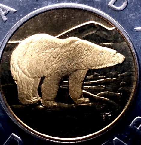 Canada 1997W - Frosted - Regular Proof Like Toonie!! Cover