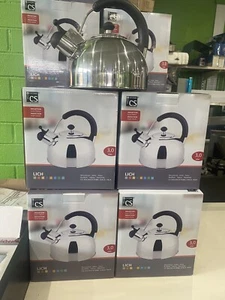 🔥LICH 3L Stove Top Camping Kettle Whistling Teapot Stainless Use Induction Top - Picture 1 of 5