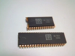 Procesador matemático CPU de colección chips calculadora 1973 EA EA7023 EA7022 Rapidman 1220 - Imagen 1 de 4