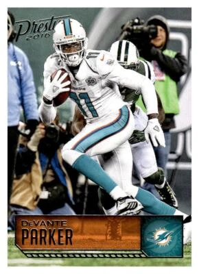 2016 Prestige #107 DeVante Parker DOLPHINS - Image 1 of 2