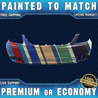 NEW Painted To Match Front Bumper Cover Fascia for 01-04 Chrysler Town & Country Foto 1 de 4