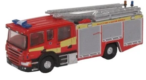 Oxford Diecast 1/148 - Scania Pump Ladder - Surrey Fire & Rescue NSFE007 N Gauge - Picture 1 of 4