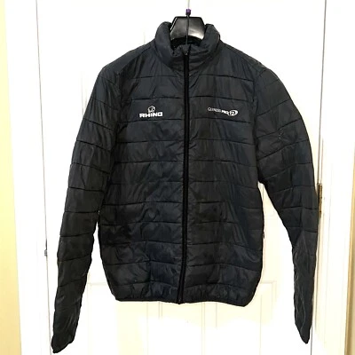 Rhino Rugby Guinness Men Black Puffer Jackets Small - Image 1 of 4