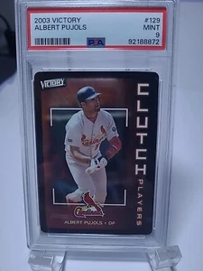 Albert Pujols - 2003 Victory PSA 9 - Picture 1 of 6