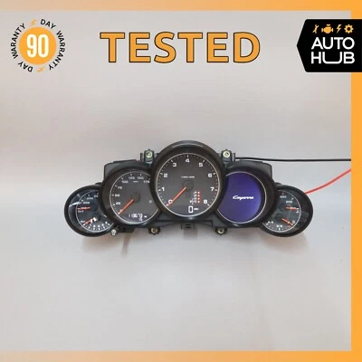 2011 Porsche Cayenne 958 Instrument Speedometer Cluster OEM 113k - Image 1 of 4