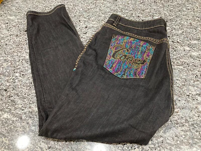 Coogi Jeans Womens Size 18 /33 inseam) Bling Pockets Actual 18/32 . Exc. Cond!! - Image 1 of 4