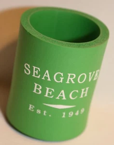 NUEVO Seagrove Playa Verde Koozie Porta Bebidas Aislador - Imagen 1 de 2