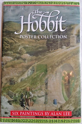 Rare The Hobbit Poster Collection Six Paintings By Alan Lee Sealed J R R Tolkien - Image 1 of 4