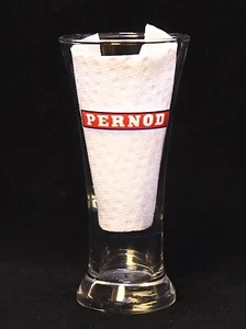 PERNOD FRENCH LIQUEUR DRINK BAR ADVERTISING GLASS - Picture 1 of 4