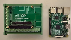 Raspberry Pi B plus + Breakout Board Screw Terminal Adaptor DIN + 8GB SD - Imagen 1 de 3