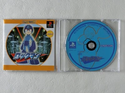 Rockman 1 Megaman Psone Books PS1 CAPCOM Sony Playstation From Japan - Image 1 of 4