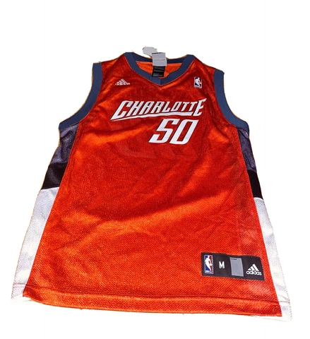 Emeka Okafor Charlotte Bobcats #50 Reebok Jersey Youth Kids Size M 10-12 Cover