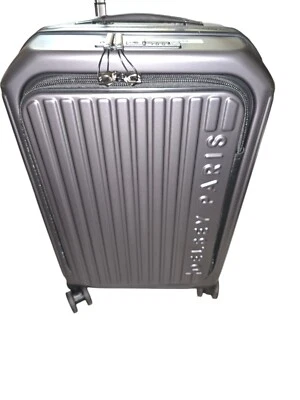 Delsey Paris 1946 22" Front Lid Carry-On Hardside Spinner Luggage, Gray - Image 1 of 4