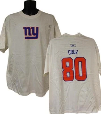 NOVA Camiseta Reebok New York NY Giants Victor Cruz #80 Masculina Tamanho XLarge XL - Imagem 1 de 4