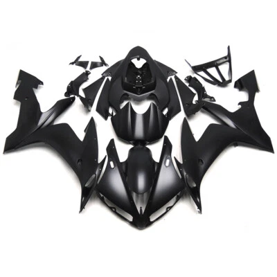 Kit de carenados ABS para Yamaha YZF-R1 2004 2005 2006 YZF1000-R1 05 kit de carrocería negro Foto 1 de 4
