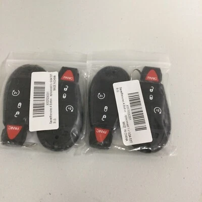 2 llaves remotas para Jeep Cherokee 2014 2015 2016 2017 2018 2019 4 botones GQ4-53T (4) Foto 1 de 4