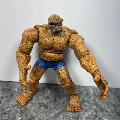 ToyBiz Thing Marvel Legends Series 2 Fantastic Four 2002 8" suelto Benjamin Grimm Foto 1 de 4