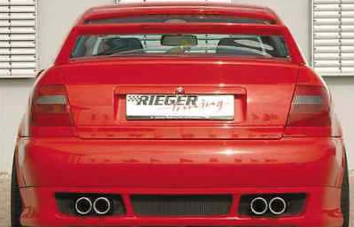 NEW 1996 1997 1998 1999 2000 2001 AUDI-A4 IS4 RIEGER STYLE REAR LIP KIT AUDI Foto 1 de 1