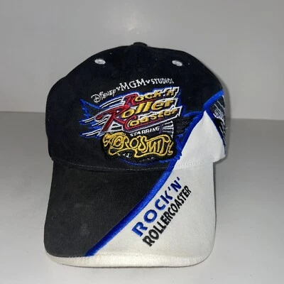 De colección Walt Disney World MGM Studios Rock N Roller Coaster Sombrero Juvenil Aerosmith Foto 1 de 4