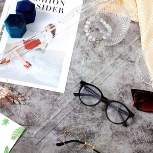 Acrylic Glasses Display Stand Shelf Eyeglasses Rack Holder Glasses Display - Picture 1 of 8