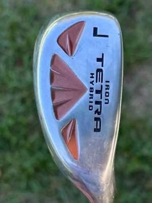 Nextt Tetra 7 Iron Hybrid Golf Club Apollo Stiff Flex Steel 37.5" Right Hand - Image 1 of 4