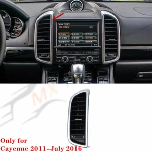 Center Control /Left A/C Air Duct Outlet Vent Assy For Porsche Cayenne 2011-16 - Picture 1 of 5