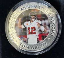 2021 Tom Brady 1oz Coin Passing TD Record Limited  Edition Rare New COA