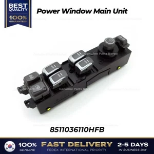 ⭐Genuine⭐ Power Window Main Unit 8511036110HFB for Ssangyong Rexton G4 - Picture 1 of 2