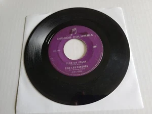 TRIO LOS PANCHOS - Flor Sin Color / Mi Unica Verdad 1972 LATIN BOLERO 7"  - Imagen 1 de 2