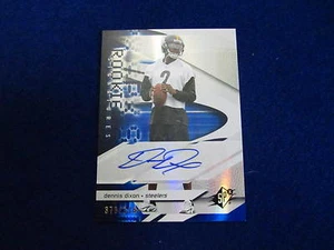 2008 SPX Dennis Dixon football rookie card autograph Steelers #ed 373 of 399 - Picture 1 of 1