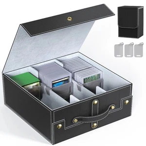 Handle Design MTG Deck Box For TCG, PTCG, Sports, Magic Cards - Picture 1 of 11