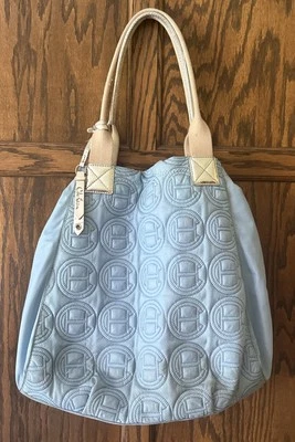 Bolso de Mano Cole Hahn Lt Azul Nylon Foto 1 de 4