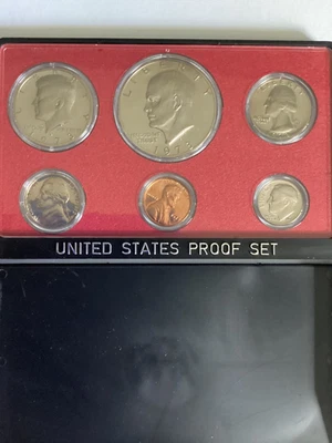 1973-S UNITED STATES PROOF SET WITH ORIGINAL BOX - Image 1 of 2