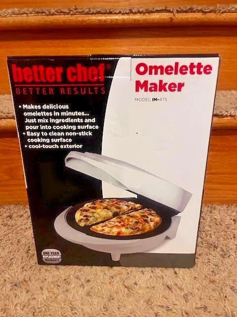 Better Chef Better Results Omelette Maker Model IM-475 White - Image 1 of 1