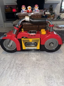 Harley-Davidson Junior Rider Motorcycle Cassette Tape Player / Radio - Picture 1 of 9