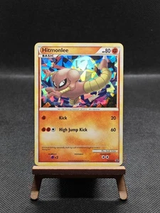 Hitmonlee Black Star Promo Holo - HGSS25 Heart Gold & Soul Silver Pokemon Card - Picture 1 of 6