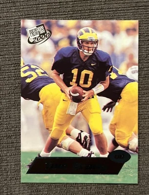 Press Pass 2000 - Tom Brady #37 Blue Torquers (RC) SSP MUY LIMPIO Foto 1 de 2