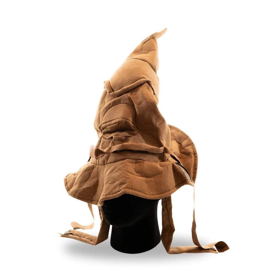 Harry Potter Sorting Hat Brown Wizard Hat Magical Hogwarts Cosplay Costume - Image 1 of 4