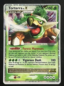Pokemon Torterra LV.X Promo DP09 NM - Picture 1 of 2