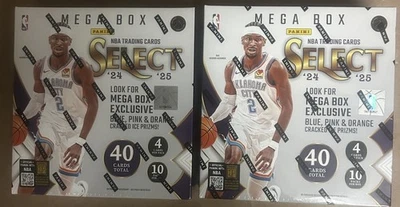 Baloncesto NBA 2024-25 Panini Select (2) DOS mega cajas NUEVO SELLADO DE FÁBRICA Foto 1 de 4