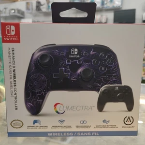 Controller Wireless Potenziato PowerA per Nintendo Switch Galactic Vortex Lumectra - Foto 1 di 2