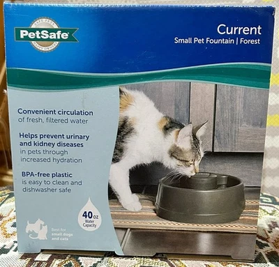 Fuente forestal pequeña actual PetSafe PWW00-15682 - libre de BPA y capacidad de 40 oz Foto 1 de 4