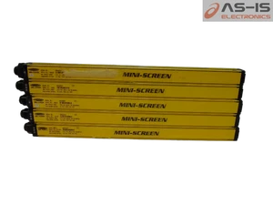 *AS-IS* Lot Of 5* Banner MSE2024Y Light Curtain Emitter, Mini Screen - Picture 1 of 6