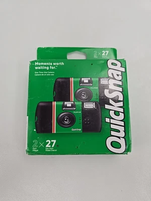Fujifilm Quicksnap Flash 400 Single-Use Camera with Flash (2 Pack) - Image 1 of 2