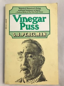 Vinegar Puss by S.J. Perelman Vintage 1975 Paperback Lollapalooza Delta - Imagen 1 de 11