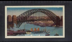 SYDNEY HARBOUR BRIDGE - Tarjeta de tabaco inglesa de 80 + años # 19 - Imagen 1 de 2