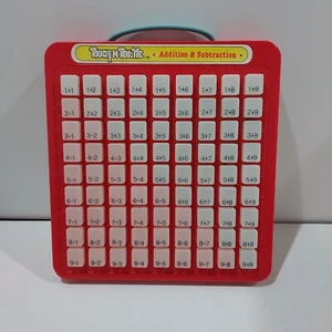 Vintage Touch 'N Tell Me Math Addition & Subtraction Press and See Board Toy - Picture 1 of 6